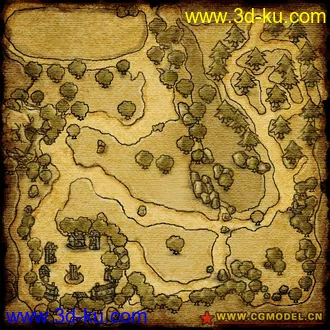 3D打印模型墨香场景系列之特雷霍克的图片
