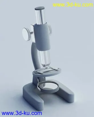 3D打印模型一个显微镜的图片