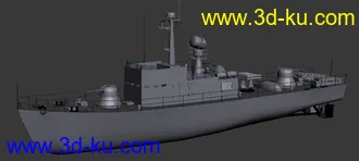 3D打印模型一艘轮船的图片