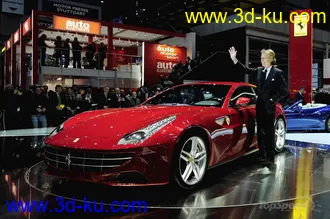 3D打印模型2012 Ferrari FF的图片