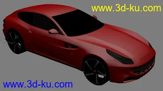 3D打印模型2012 Ferrari FF的图片