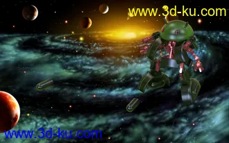 3D打印模型原创安卓变形金刚的图片