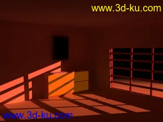 3D打印模型maya室内房间渲染的图片