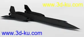 3D打印模型SR-72 Blackbird 3d model的图片