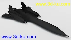 3D打印模型SR-72 Blackbird 3d model的图片