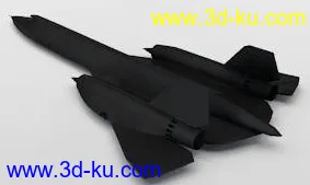 3D打印模型SR-72 Blackbird 3d model的图片