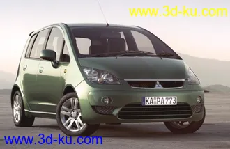 10辆不错的小汽车模型（模型和材质）的图片