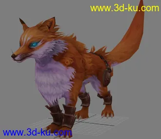 飞天狐完美模型（带全套完整动画）的图片