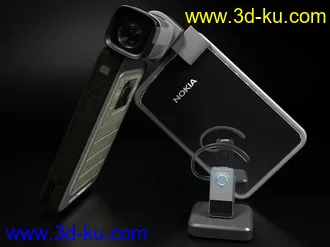 3D打印模型早期做的诺基亚N93，精模。的图片