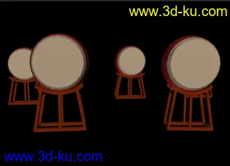 3D打印模型鼓的图片