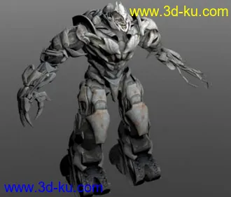 3D打印模型Optimus and Megatron from TF3 Dark of the moon the game的图片