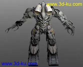 3D打印模型Optimus and Megatron from TF3 Dark of the moon the game的图片