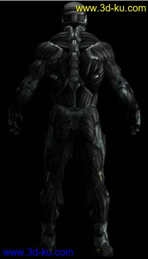 3D打印模型Crysis 2 Nanosuit 2的图片