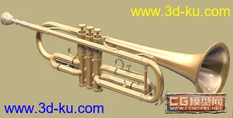 3D打印模型乐器--小号的图片