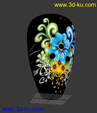 3D打印模型各种花瓶的图片