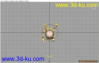 3D打印模型一个骷髅小人的图片