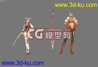 3D打印模型天空战记犀利妹子下载附件已补好！！！的图片