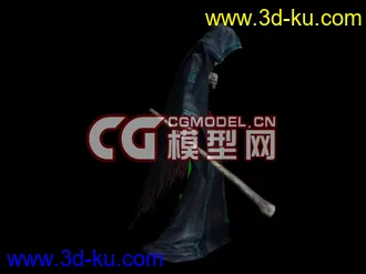邪恶巫师模型-带全套骨骼动画的图片