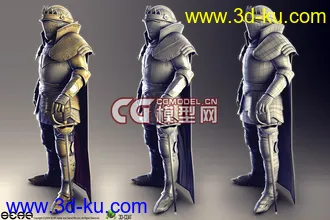 高精角色模型的图片
