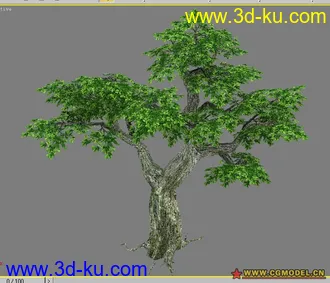 3D打印模型次时代 树的图片