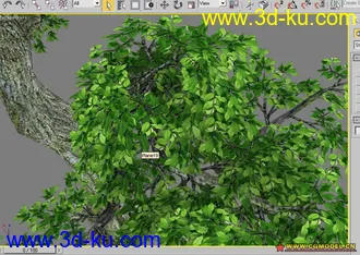 3D打印模型次时代 树的图片