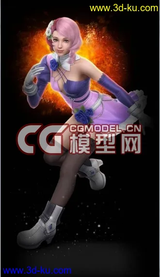 3D打印模型铁拳 阿丽莎 Alisa Bosconovich的图片