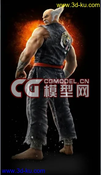 3D打印模型Heihachi Mishima的图片