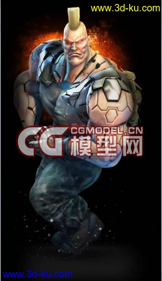 3D打印模型拳皇Jack6的图片