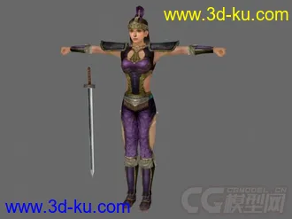 真三国无双模型－女卫士的图片