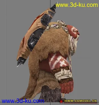 3D打印模型ORC-怪物的图片