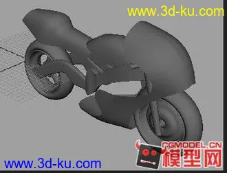 3D打印模型摩托车 初级建模 新手必看的图片