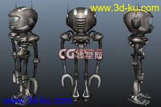 3D打印模型ROBOT 2010年設計的簡陋機器人的图片