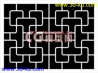 3D打印模型经典古建之门窗的图片