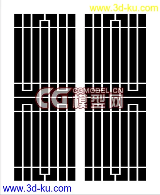 3D打印模型经典古建之门窗的图片