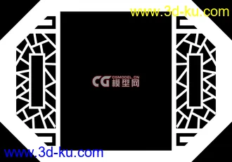 3D打印模型经典古建之门窗的图片
