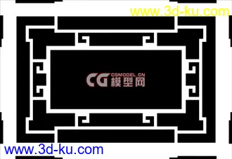 3D打印模型经典古建之门窗的图片