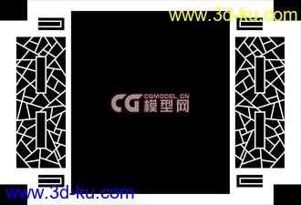 3D打印模型经典古建之门窗的图片