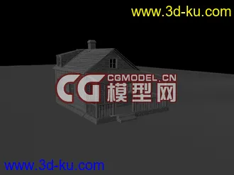 3D打印模型房屋的图片