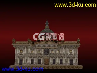 3D打印模型古代欧式城堡！的图片
