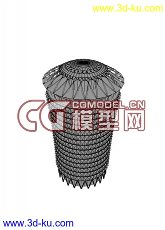 3D打印模型经典圆楼的图片