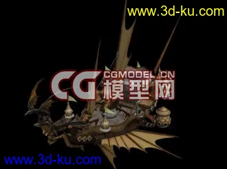 3D打印模型分享一个飞艇的图片
