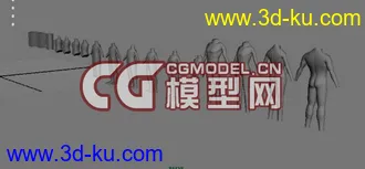 3D打印模型人体步骤，从方和到真人体的图片