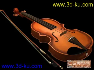乐器--小提琴模型的图片