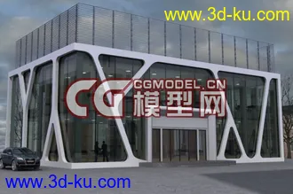 3D打印模型现代小场景的图片