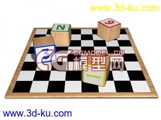 3D打印模型发一个积木 max~~ o(∩_∩)o的图片