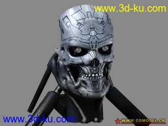 3D打印模型终结者4游戏LOADING头像的图片