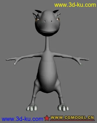 3D打印模型可爱小龙的图片