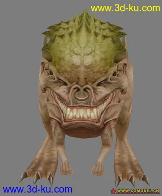 3D打印模型一个圆头怪,应该是首次发,请大家给点意见的图片