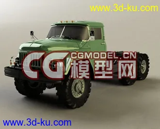 3Dmax精美卡车模型的图片