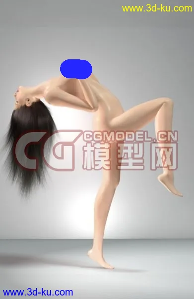 做了一个女的，做的不是很好模型的图片1